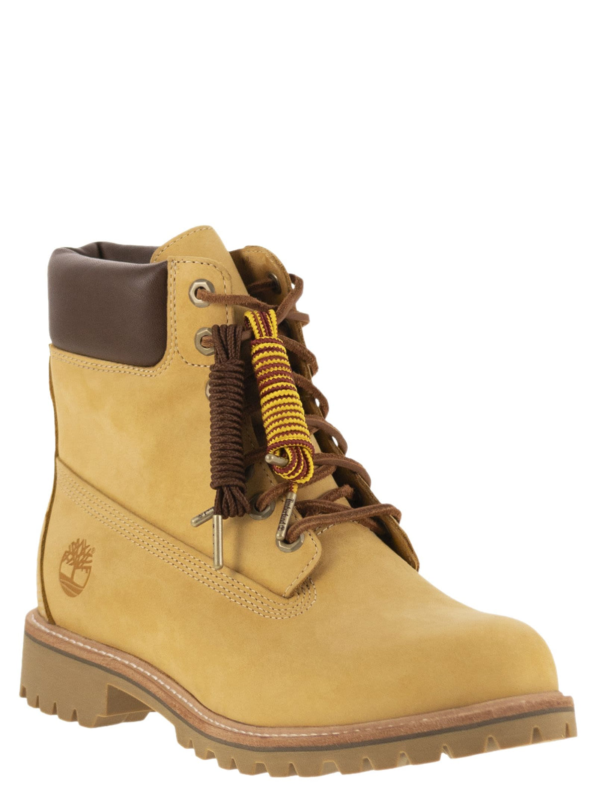 Erl ティンバーランド ラックス ミッド レース ウォータープルーフ レザー アンクル ブーツ - Image 3