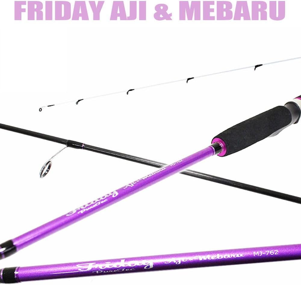 Ajimebaruset-02 Fishing Tackle Introduction to Ajing Meberling Rod (MJ-682) & Reel Set with Line