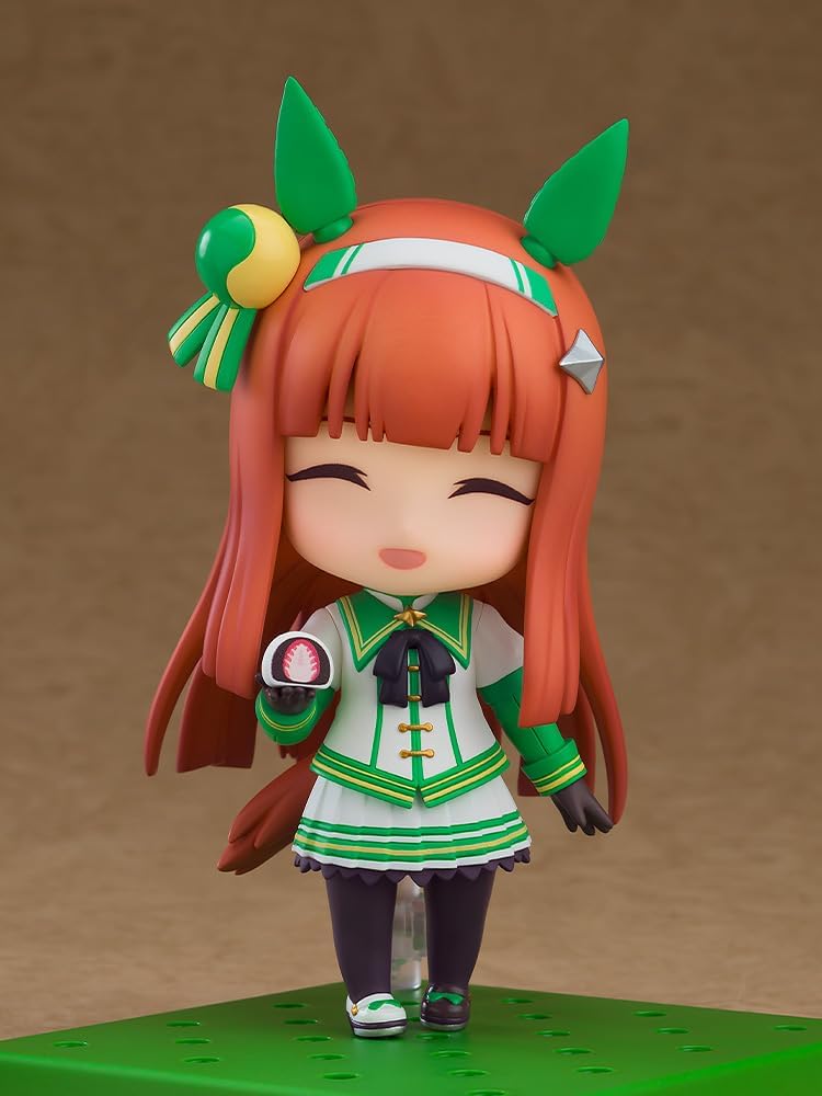 GOOD SMILE COMPANY Nendoroid Uma Musume Pretty Derby Silence Suzuka, Non-scale, Plastic, Pre-painted Action Figure