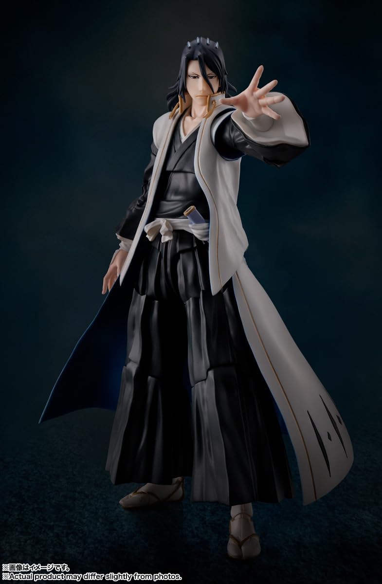 TAMASHII NATIONS S.H. Figuarts BLEACH Millennial Blood War: Shiraya Kutsuki Approx. 6.1 inches (155 mm), ABS & PVC Pre-painted Action Figure