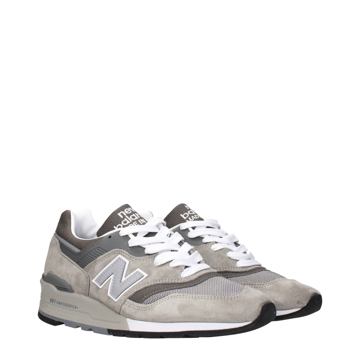 Designer Brand ニューバランス 997 メンズs グレー スエード スニーカー - Image 3