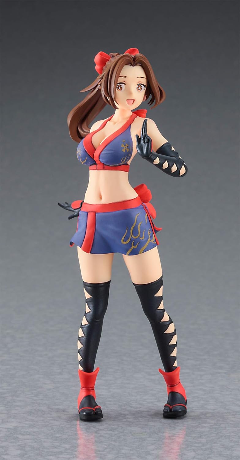 Hasegawa 1/12 Egg Girls Collection No.11 Mikumo Shiranagi (Kunoichi) Unpainted Resin Kit SP469