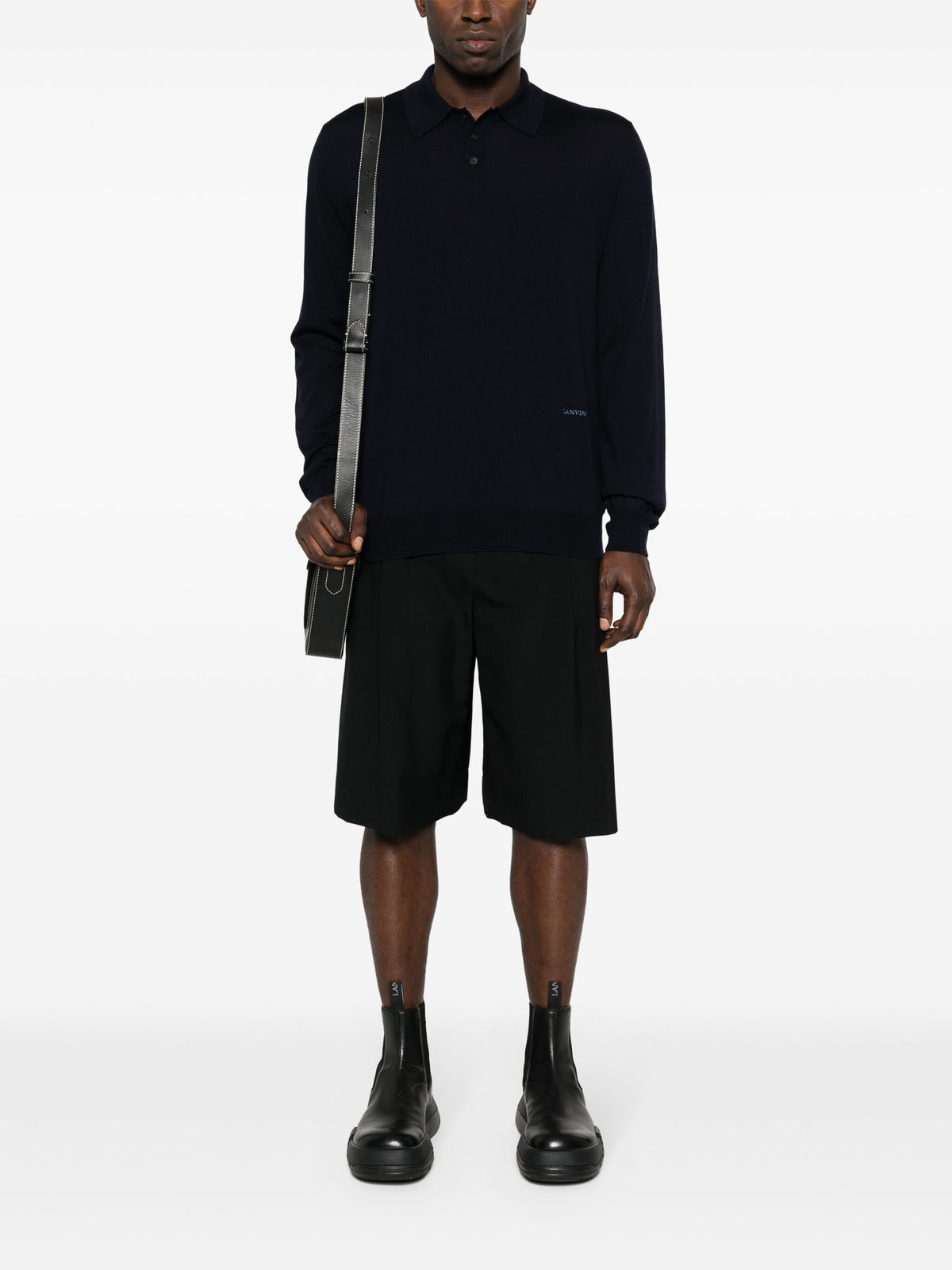 Lanvin ランビン・メリノス・ポロ - Image 3