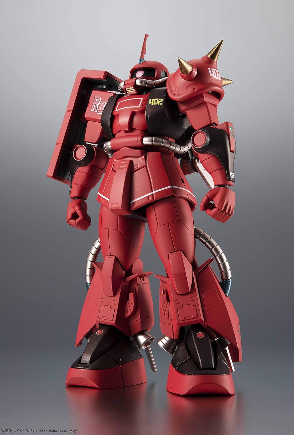 Robot Spirits Mobile Suit Gundam [SIDE MS] MS-06R-2 Johnny Leyden Dedicated High Mobility Zaku II Version A.N.I.M.E. Approx. 4.9 inches (125 mm), ABS & PVC Pre-painted Action Figure 158169