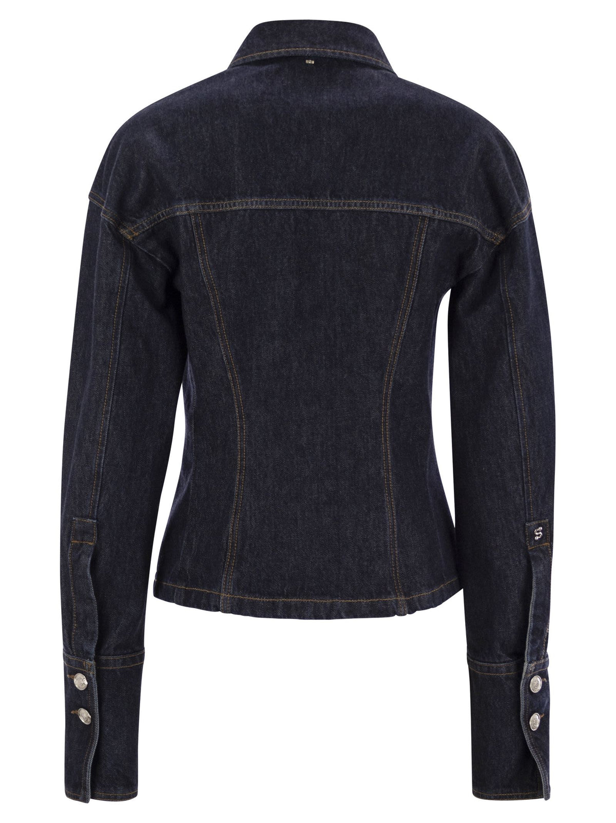Sportmax SportMax Ganceデニムフィットジャケット - Image 3