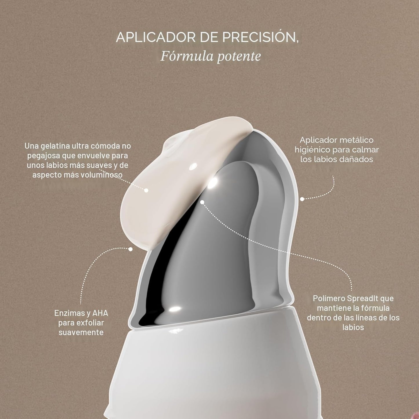 EADEM - Bálsamo Le Chouchou, brillo labial hidratante para mujeres, suavizante de labios, máscara de péptido hidratante durante la noche, 0.5 oz, Butter Mochi