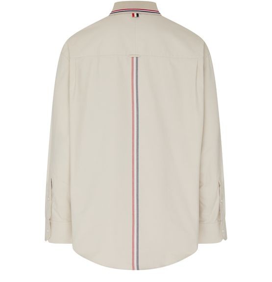 THOM BROWNE Long sleved oversized shirt - Image 3