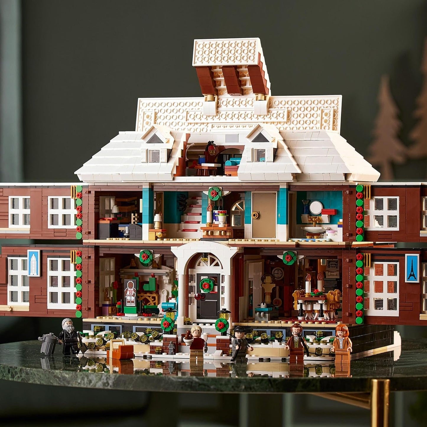 LEGO Ideas Home Alone Toy Building Block Birthday Present Blocks Mother's Day Father's Day Male Female Interior Stylish Mother Father 21330