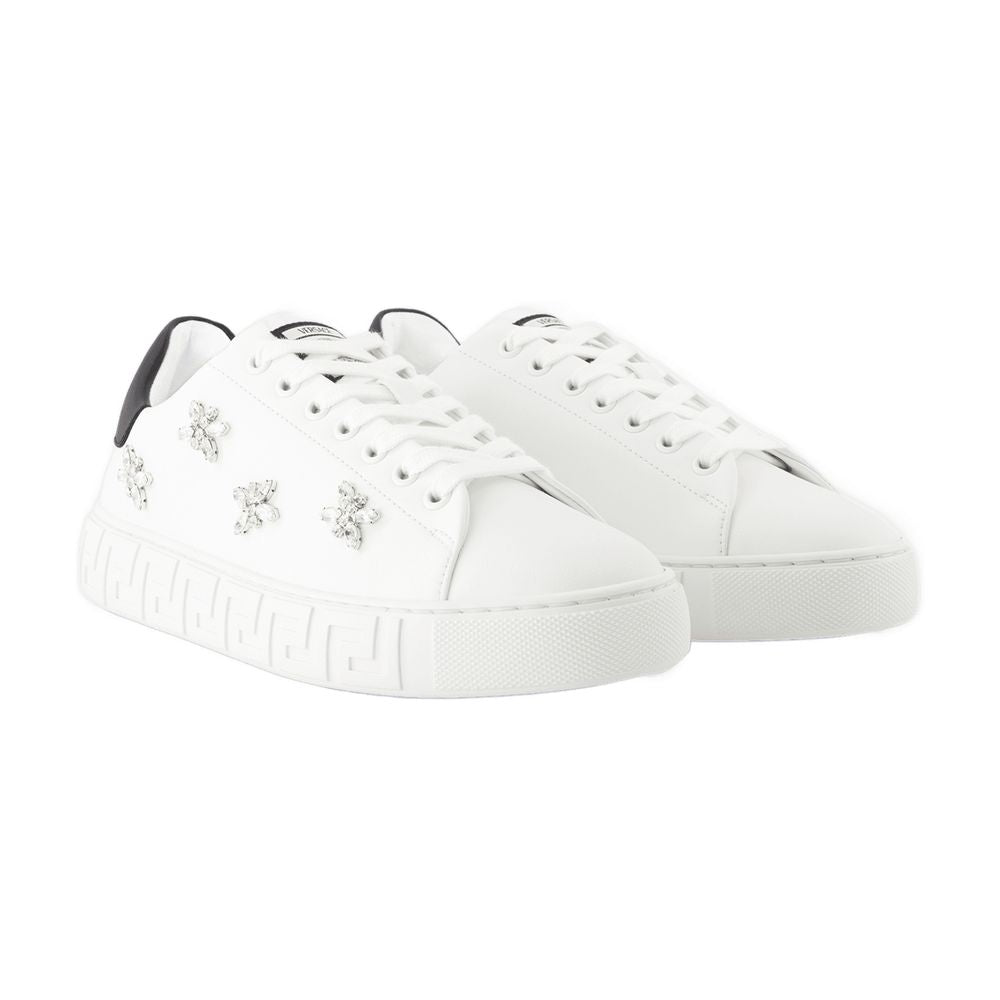 Versace La Greca Sneakers Versace Canvas White - Image 3