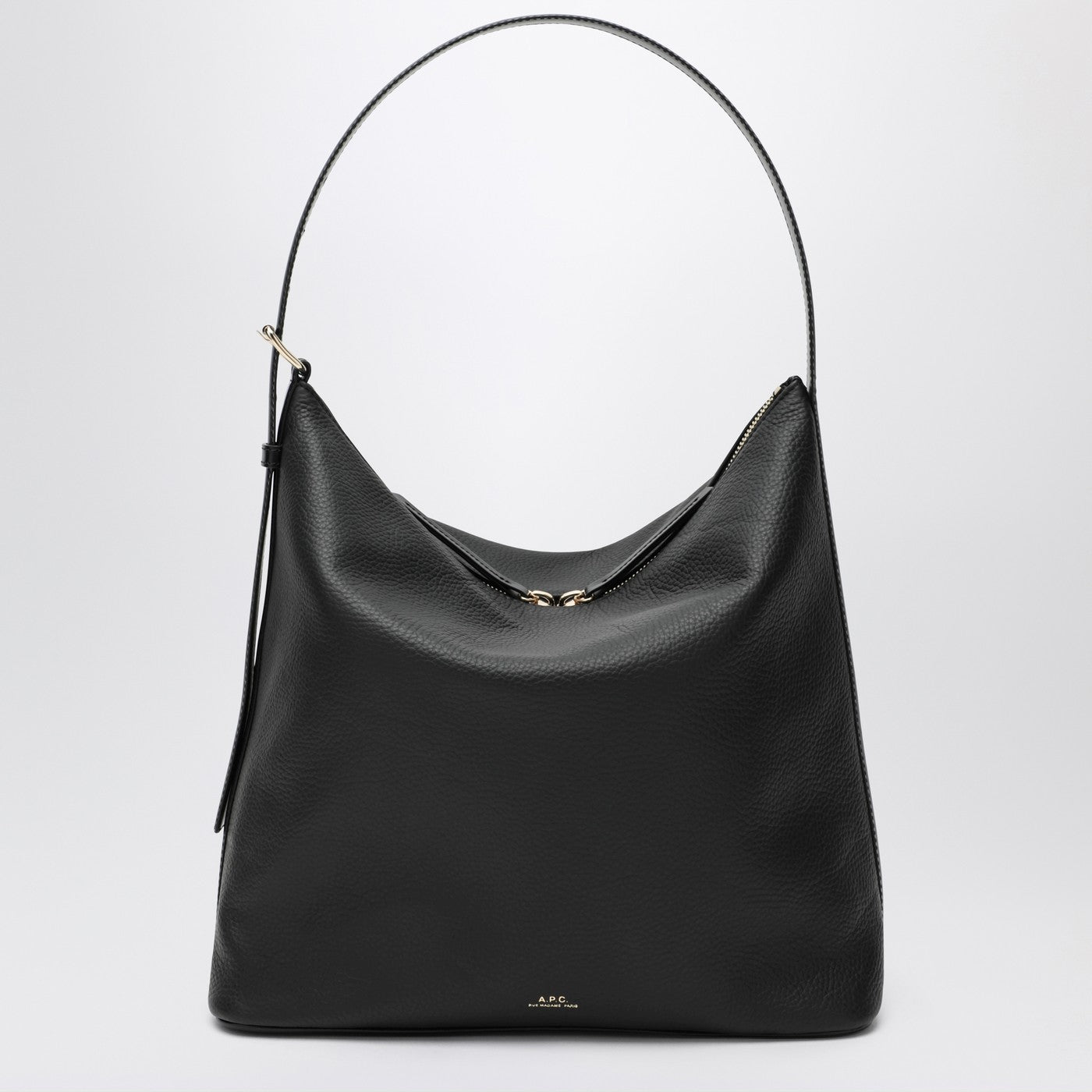 A.p.c. A.P.C.黒い革のヴェラバッグ - Image 3