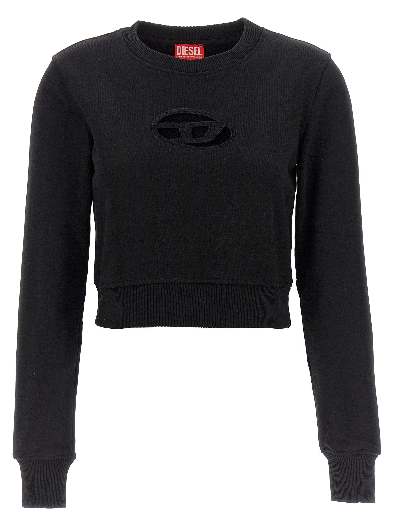 Diesel ディーゼルfスリミークロップドスウェットシャツ - Image 3