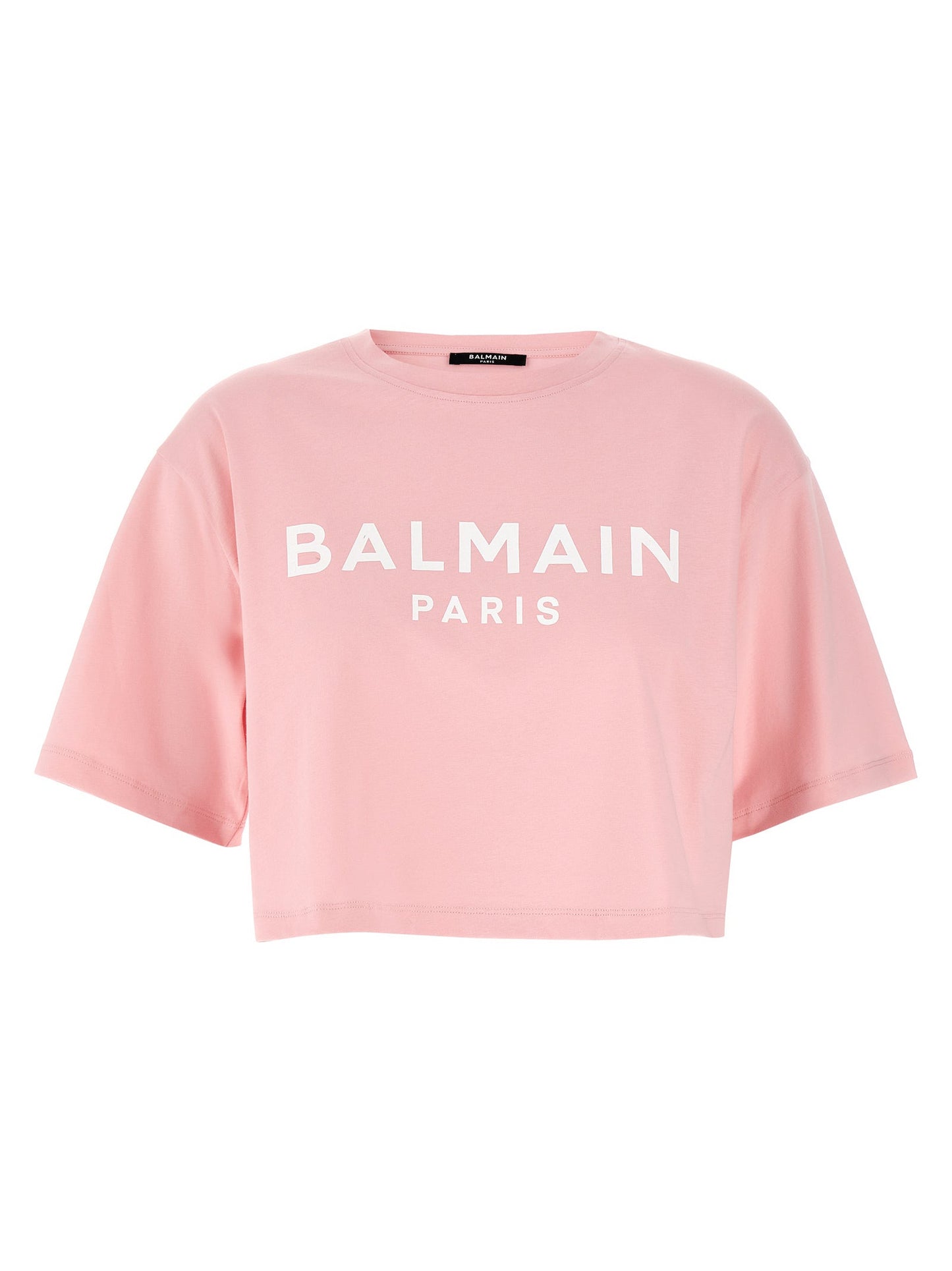 Balmain Logo Crop Tシャツ - Image 3