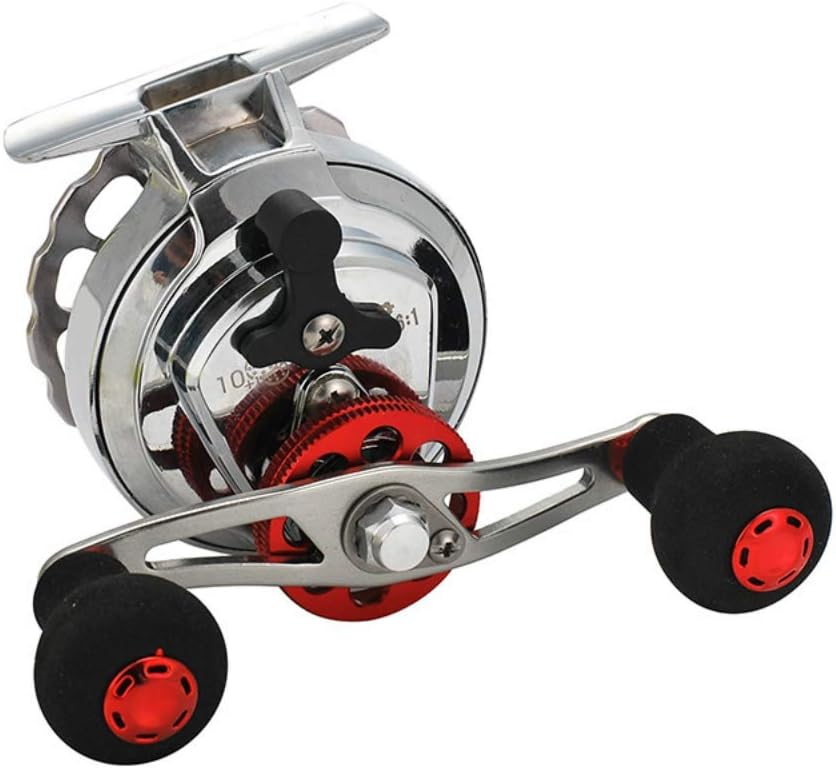 Chinu Reel, Fishing Raft Reel, Drop In, Front Drag, Right/Left Handle, Ice Fishing, Boat Fishing, Maximum Drag Force, 11.0 lbs (5 kg), Gear Ratio, 3.6:1, Raft Fishing, Casserole Fishing, Fishing Reel,