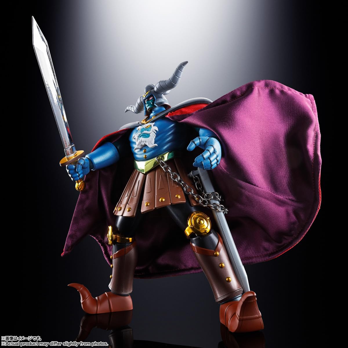 TAMASHII NATIONS Soul of Chogokin Mazinger Z vs. Dark Great General GX-110 Dark Great General Approx. 8.3 inches (210 mm); ABS, Die-cast, POM & Cloth; Pre-painted poseable action figure