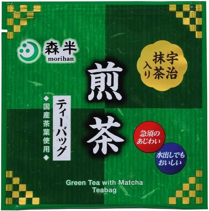 Mori Han Japanese Tea Bag Variety Pack, 36 Bags x 2 Bags