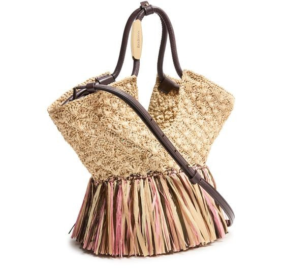 ZIMMERMANN Goldentime mini fringed tote bag - Image 3