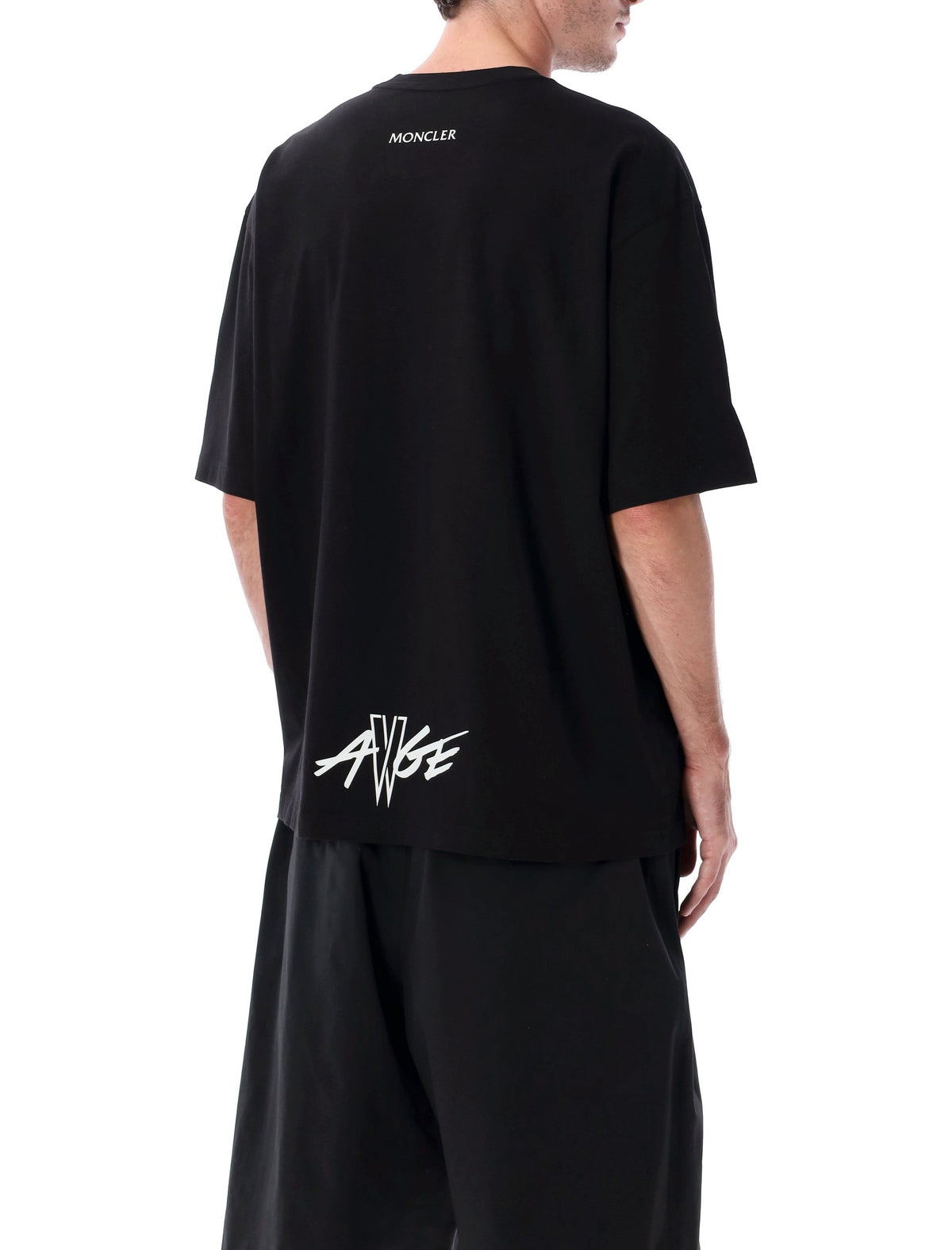 Moncler Moncler X ASAP Rocky Tシャツとポロスブラック - Image 3