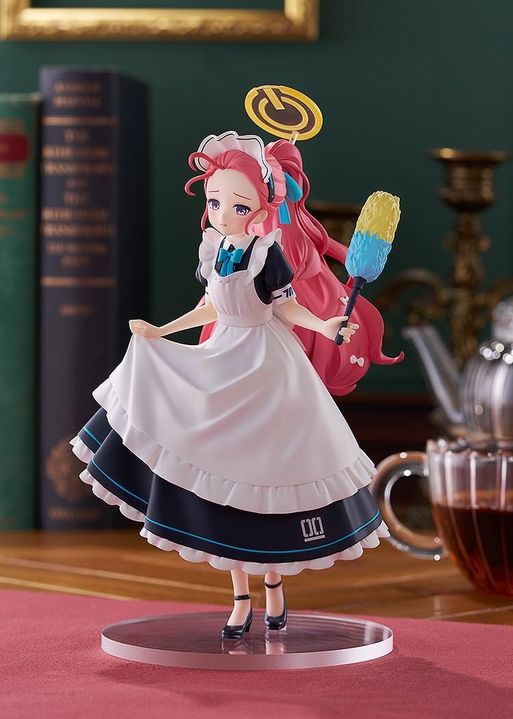 グッドスマイルカンパニー ブルーアーカイブ -Blue Archive- POP UP PARADE ユズ（メイド） プラスチック製 塗装済み完成品 ノンスケール 専用台座付属 全高約180mm