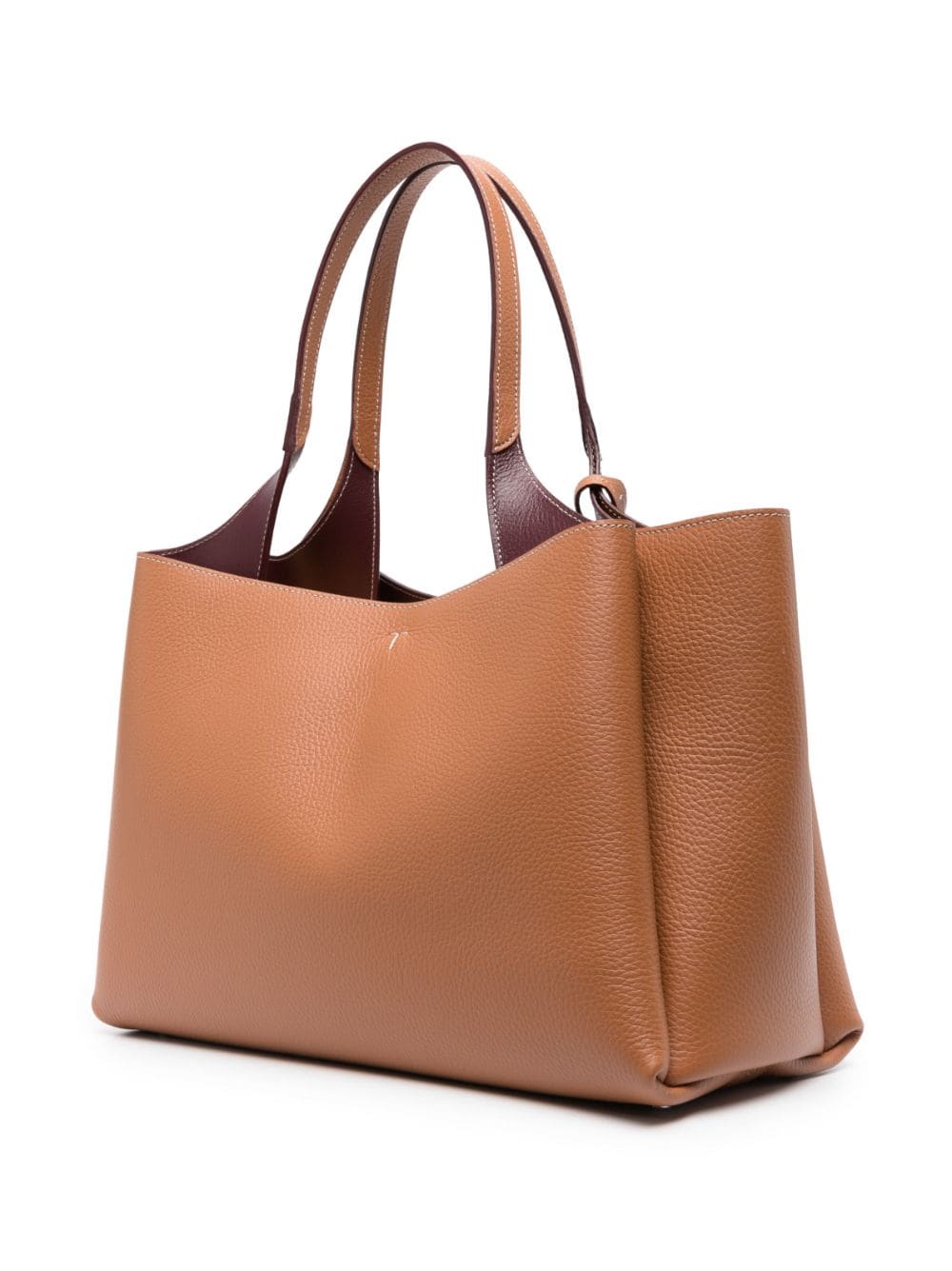 Tods トッド 'S ミディアムレザーショッピングバッグ - Image 3