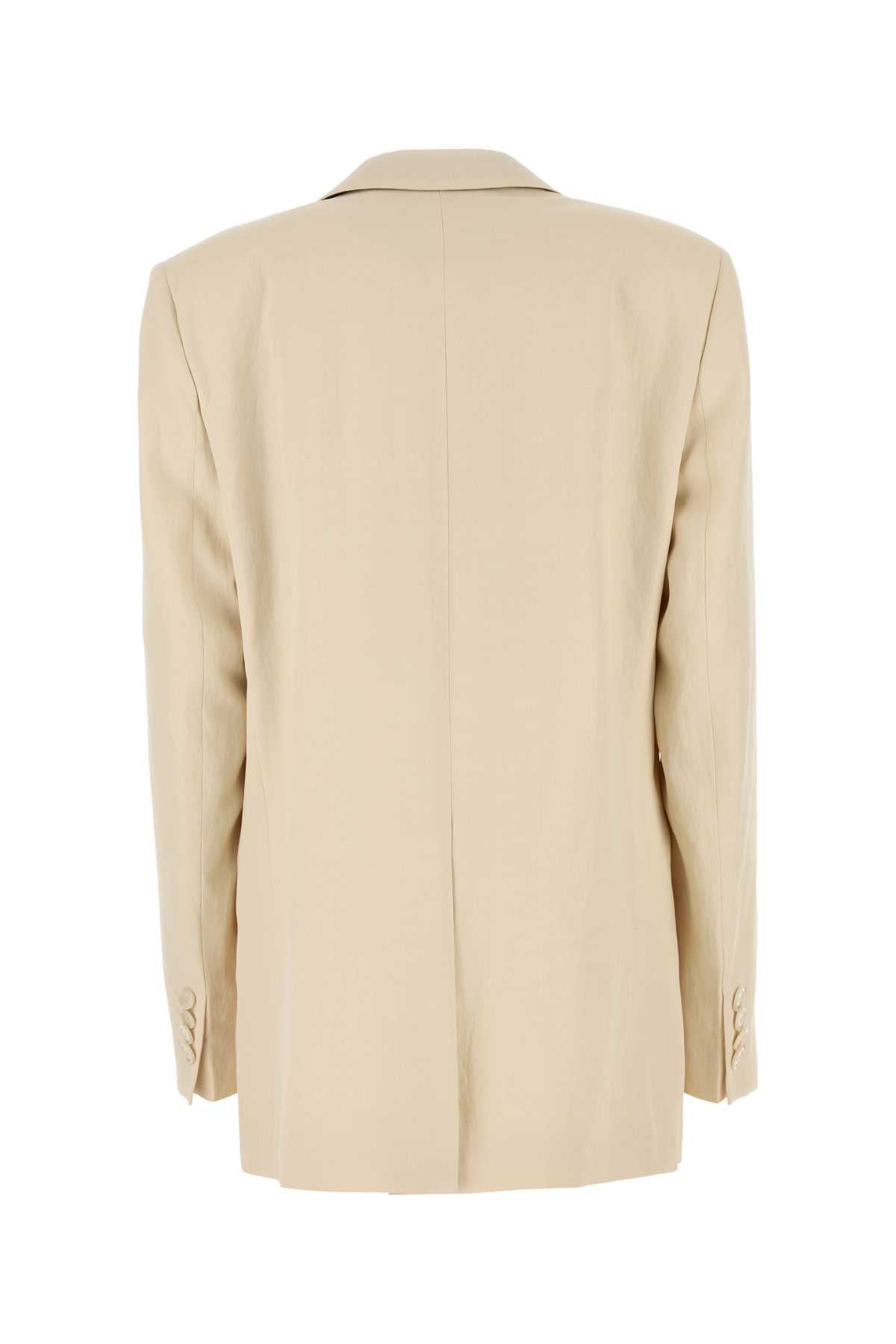 Stella Stella McCartney Ivory Viscose Blend Blazer - Image 3