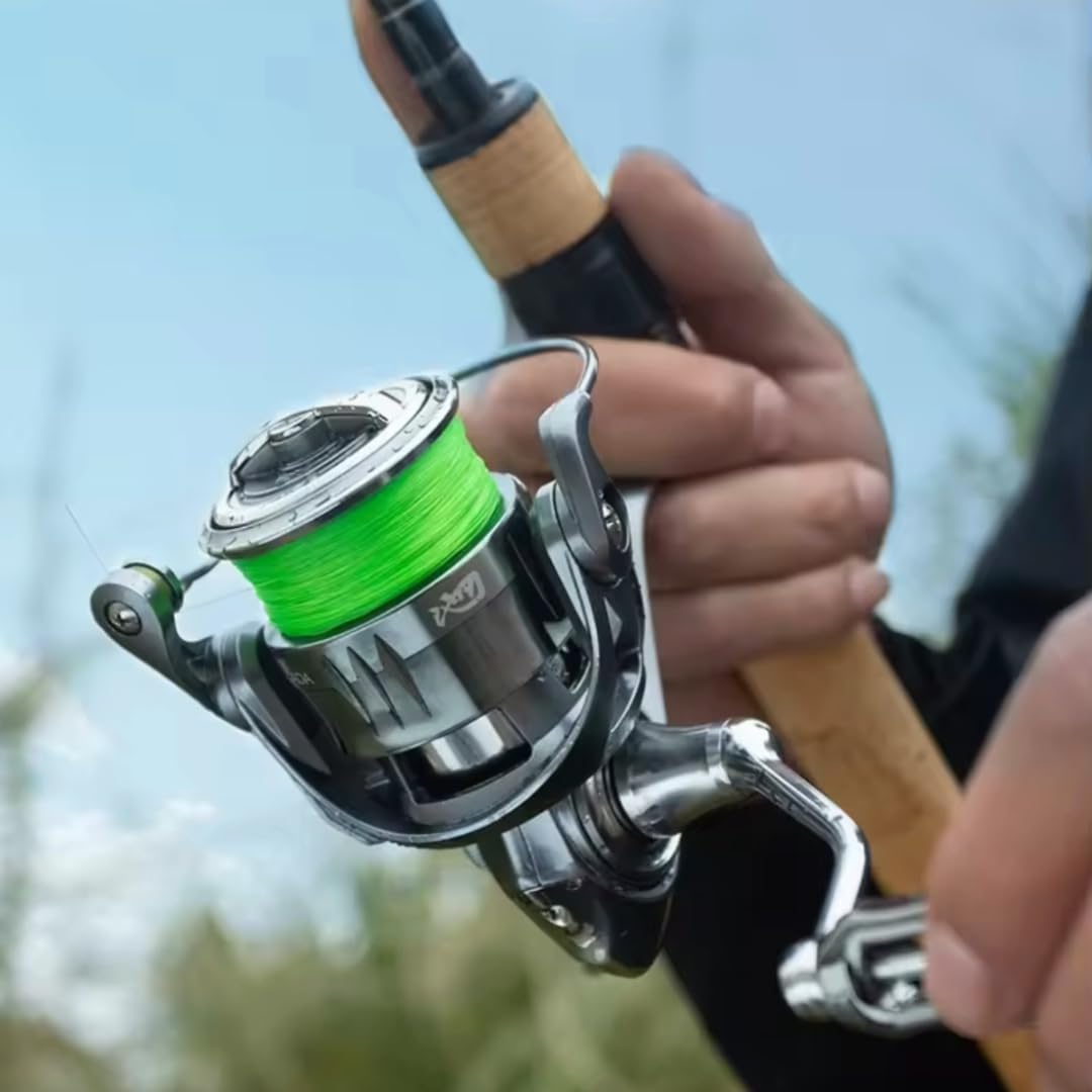 Fi's+7 Spinning Reel, 1000, 1500, 2000, Variety, Lightweight, 4.7 oz (136 g), Bearings, 9 + 1, Gear Ratio, 5.2:1, Drag, 8.8 lbs (4 kg), Jigging, Mebarling, Stream, Light Game