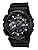Casio GA-110/BA-110X Pair Watch Black, multicolor (black / white), sports