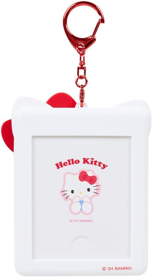 Sanrio 322431 Hello Kitty Kitty Hello Kitty Card Holder with Frame 4.3 x 3.5 x 0.3 inches (10.9 x 8.8 x 0.8 cm) Character