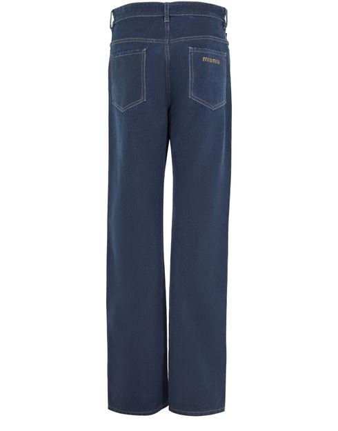 MIU MIU Flocked jeans - Image 3