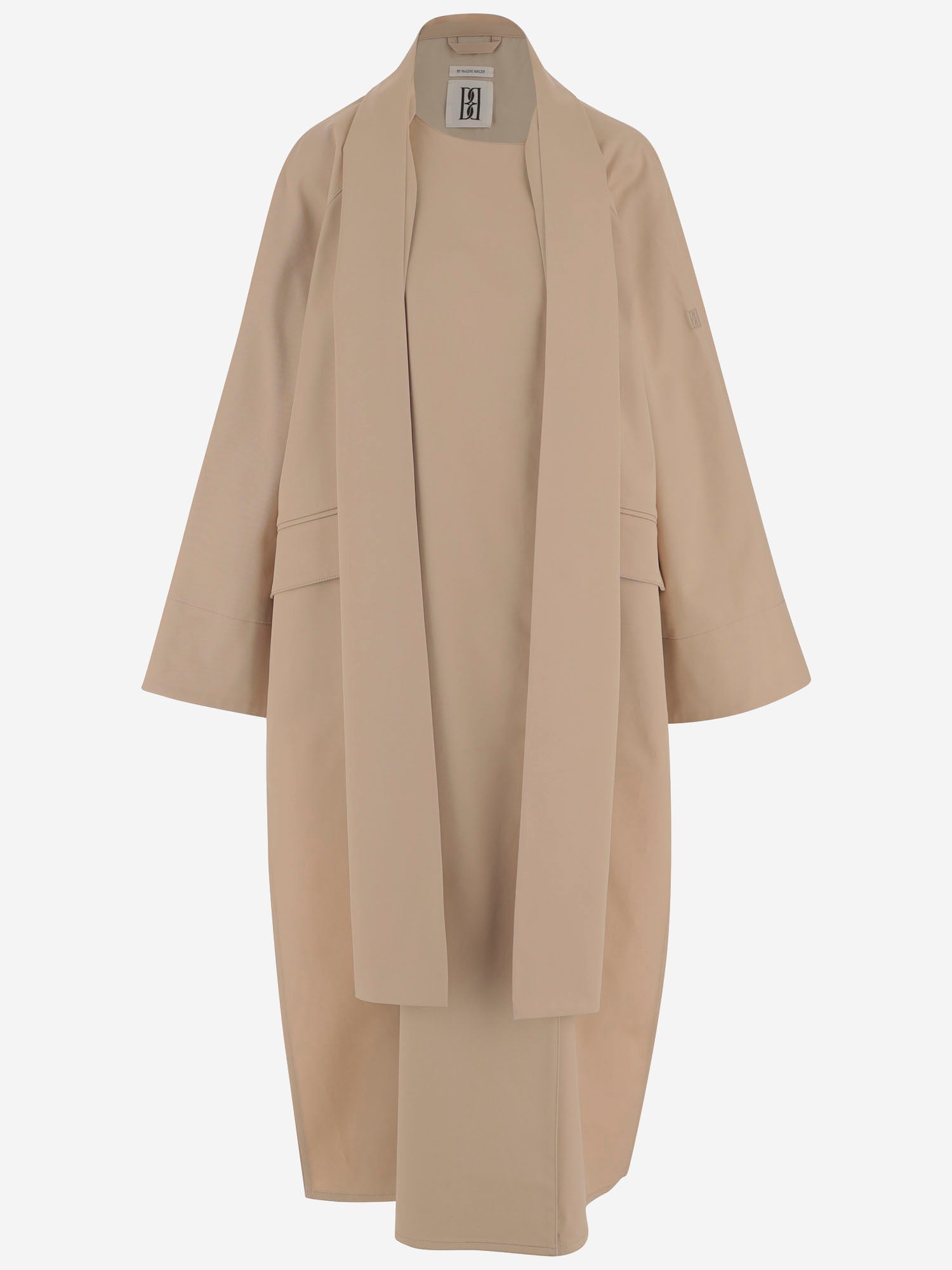 By Malene Birger ストレッチコットンのマレンバーガーキャンペーントレンチコート - Image 3