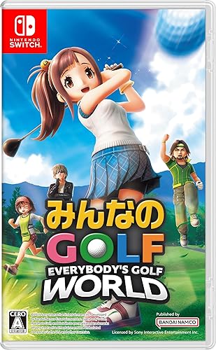 みんなのGOLF WORLD -Switch 【早期購入特典】プレイアブルキャラクター「パックマン」早期解放権 &「みんなのGOLF WORLD」オリジナルめじるしチャーム(スズキ) 同梱