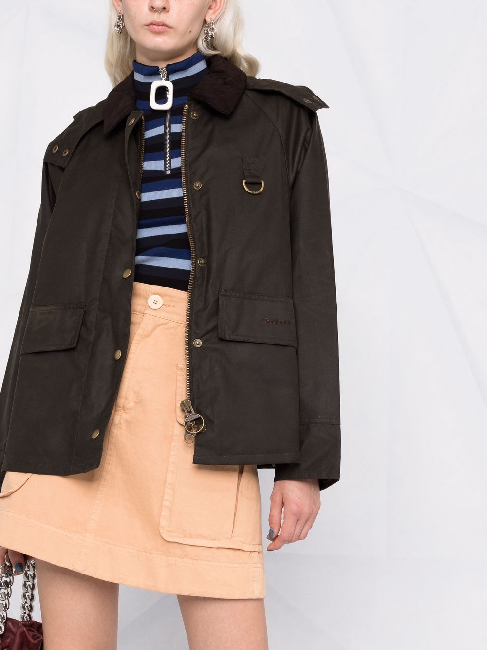 Barbour バーバーコートグリーン - Image 3