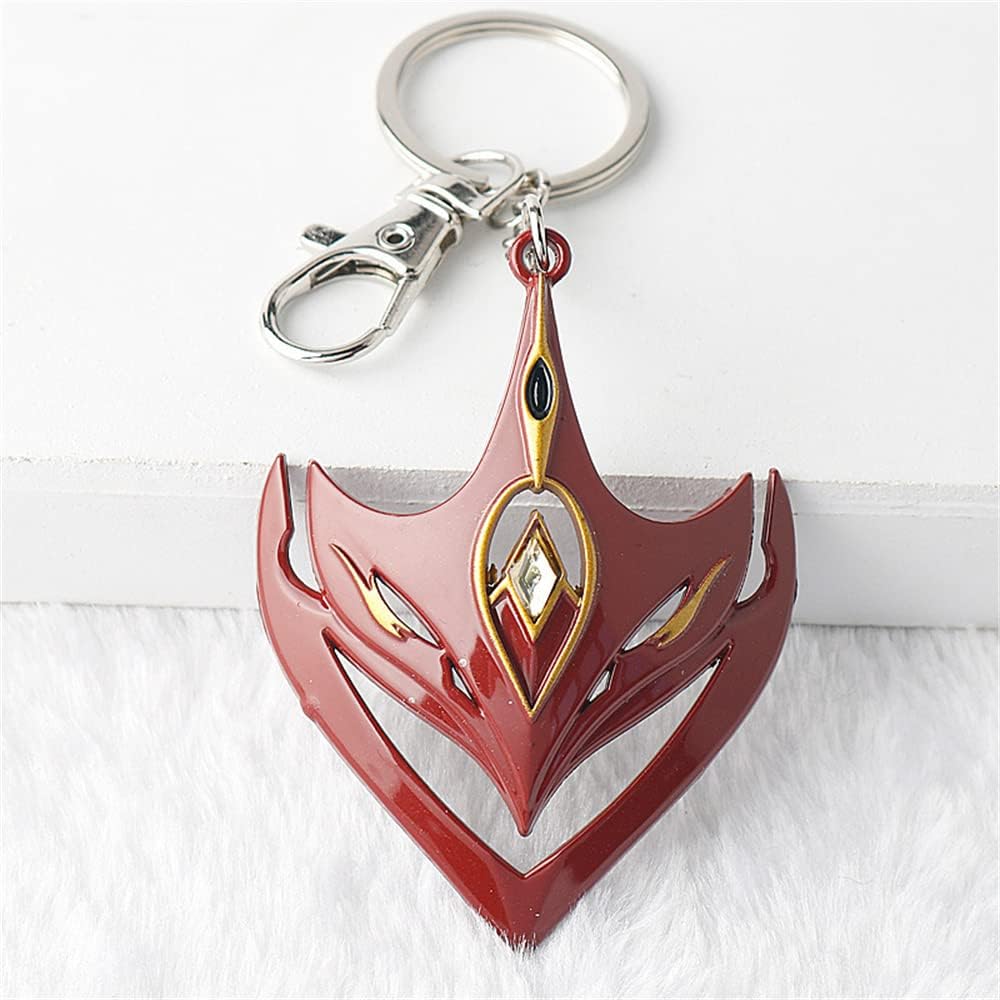 Akixen Haragami Keychain Cosplay Anime Tools Lightweight Goods Fashion Accessory Halloween Christmas Gift, 01