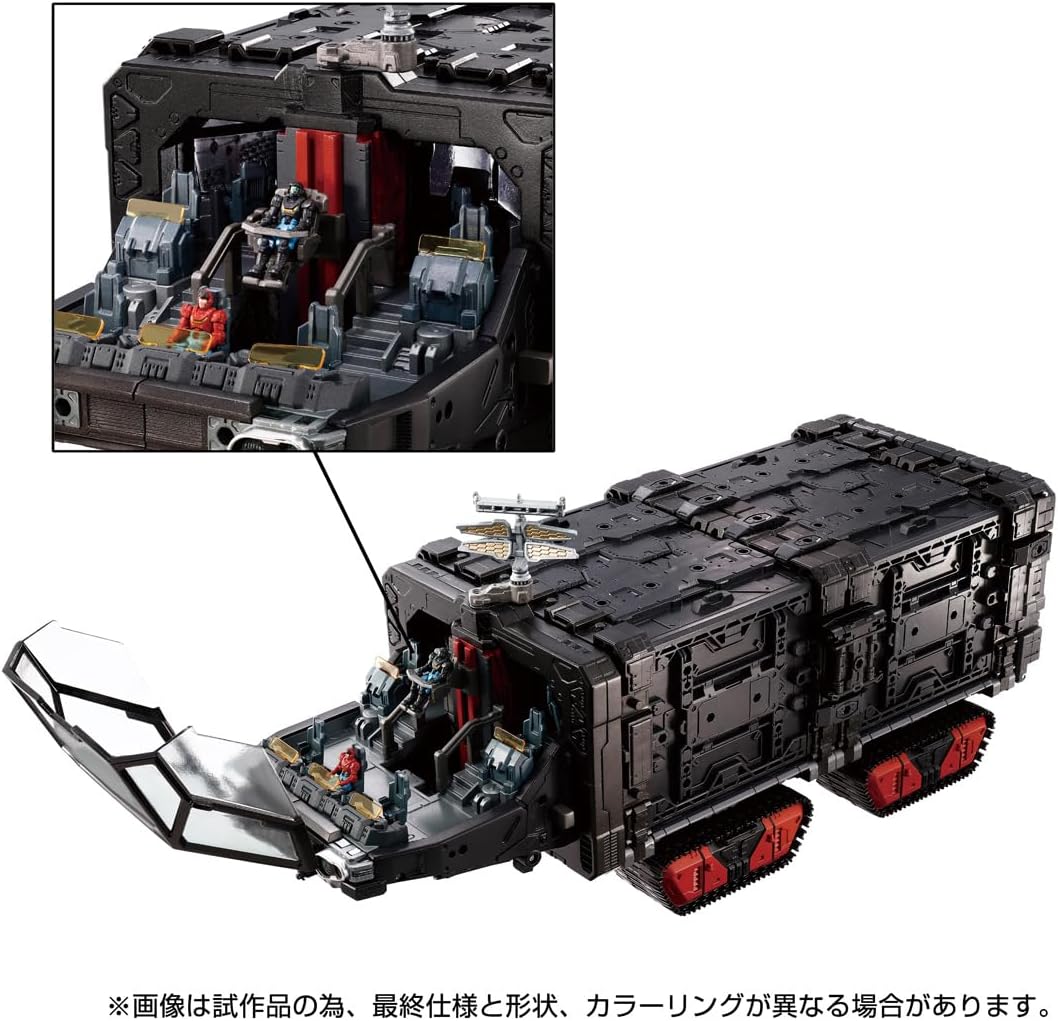 T-SPARK Diaclone Mobile Fortress Super Heavy Machine, Tactical Grander Action Figure
