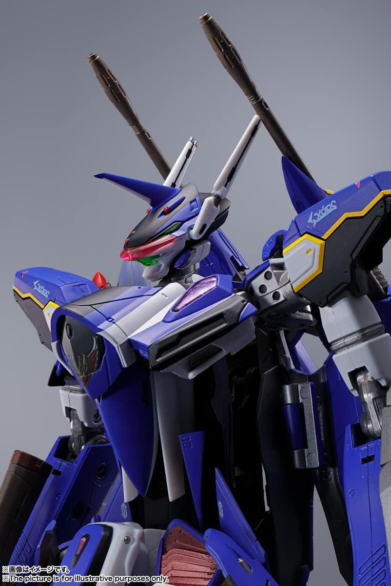 TAMASHII NATIONS DX Super Alloy Movie Version Macross Delta Absolute LIVE!!!!!! YF-29 Durandal Valkyrie (Maximilian Jenius Machine) Full Set Pack, Approx. 8.7 inches (220 mm) ABS & Die Cast