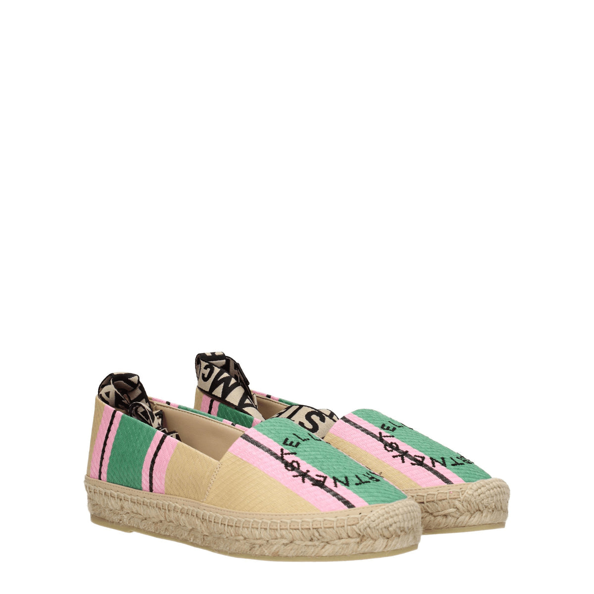 Stella Stella McCartney Espadrillas Womens Fabric Multicolor - Image 3