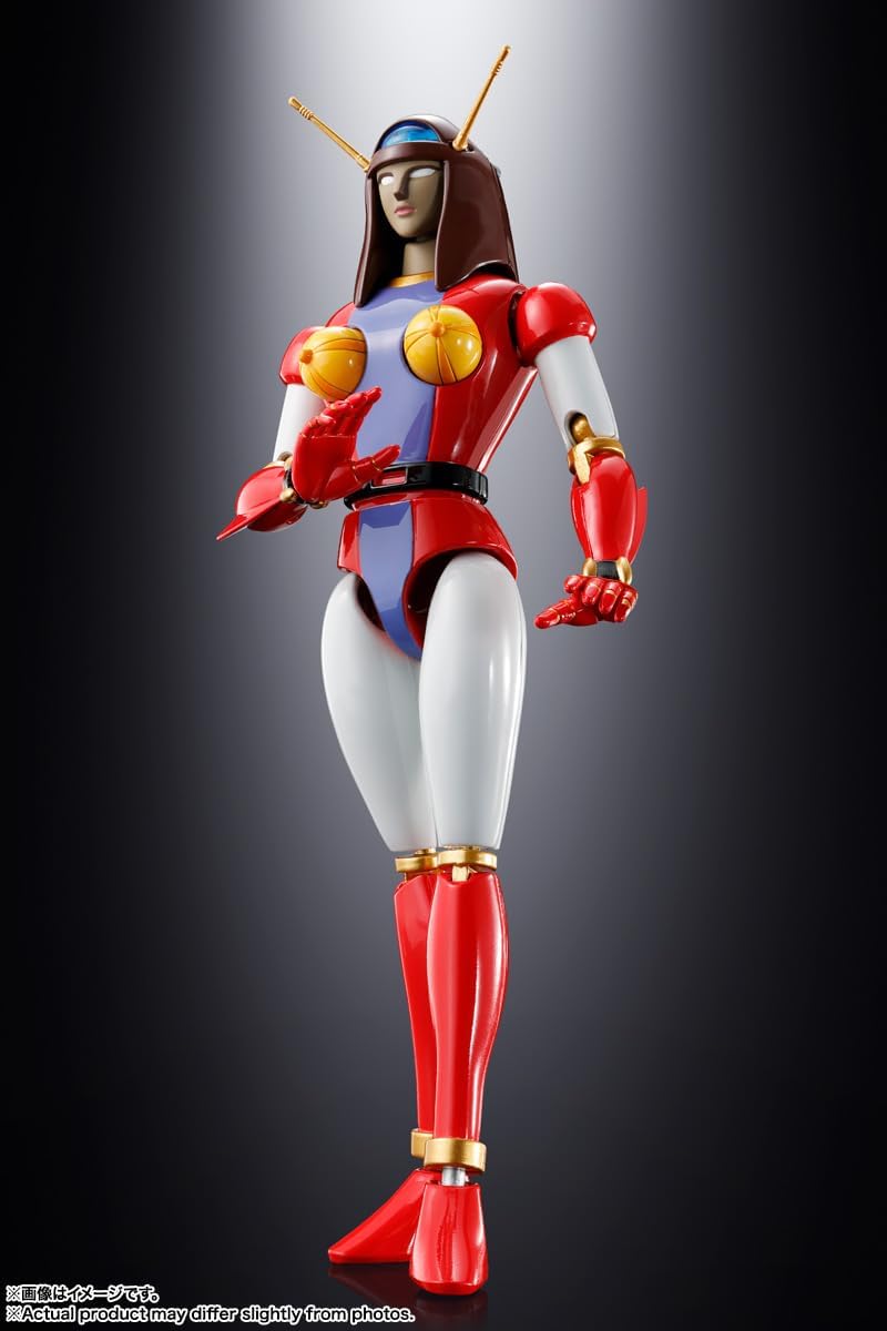 BANDAI SPIRITS Soul of Chogokin Great Mazinger GX-114 Marquis Janus & GX-12R Beunas A, Approx. 6.7 inches (170 mm) & Approx. 6.3 inches (160 mm), PVC & ABS, PC & Die Cast Painted Action Figure