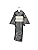 Kyoetsu Women's Kimono, Edo Komon, Washable, Lined,
