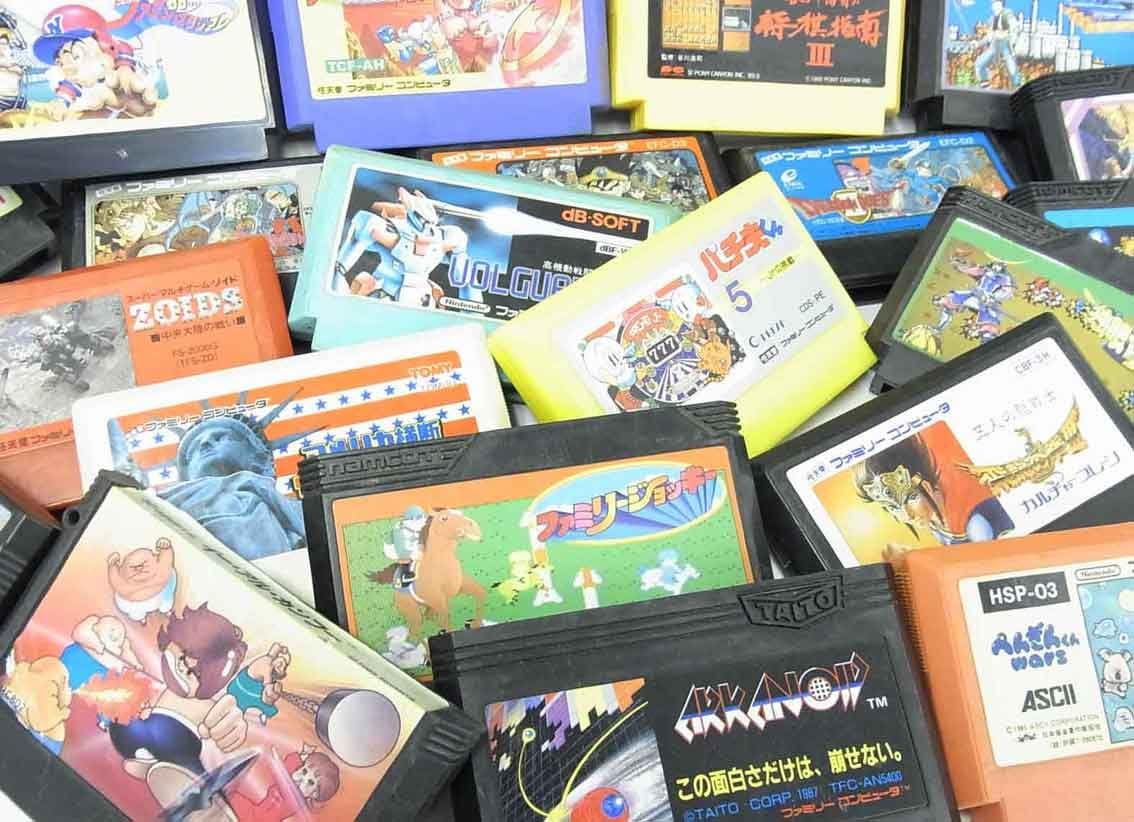 【レトロゲーム】10本 まとめ売り ファミコンアソート ゲームソフト 任天堂 中古