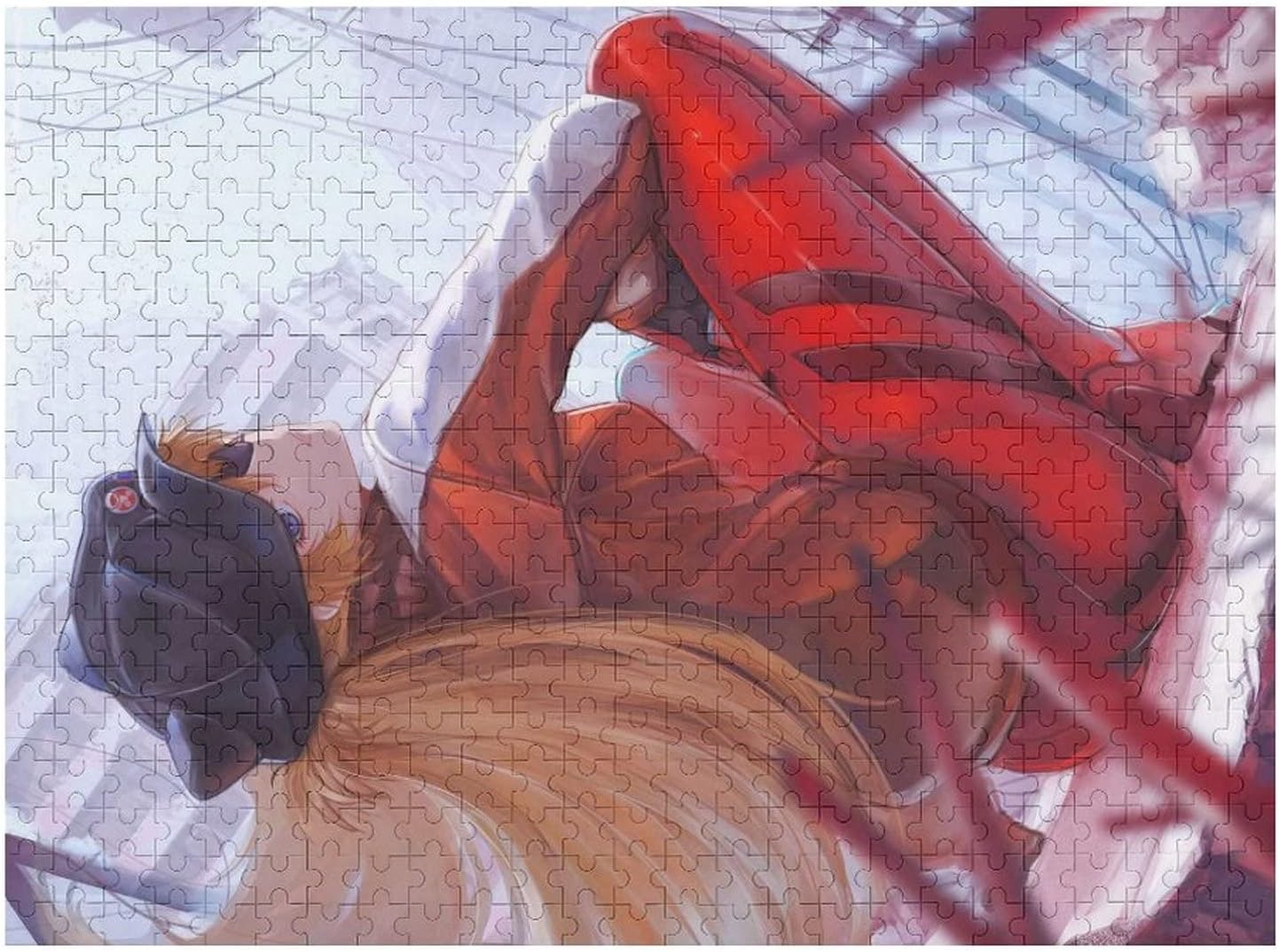 Neon Genesis Evangelion Jigsaw Puzzle 1000 Pieces New Century Evangelion Asuka 1000 Piece Jigsaw Puzzle Anime Ayanami Anchor Asuka Orchid Ash EVA Nagisa Kaworu Rei Ayanami Shinji Mari Misato Katsuragi