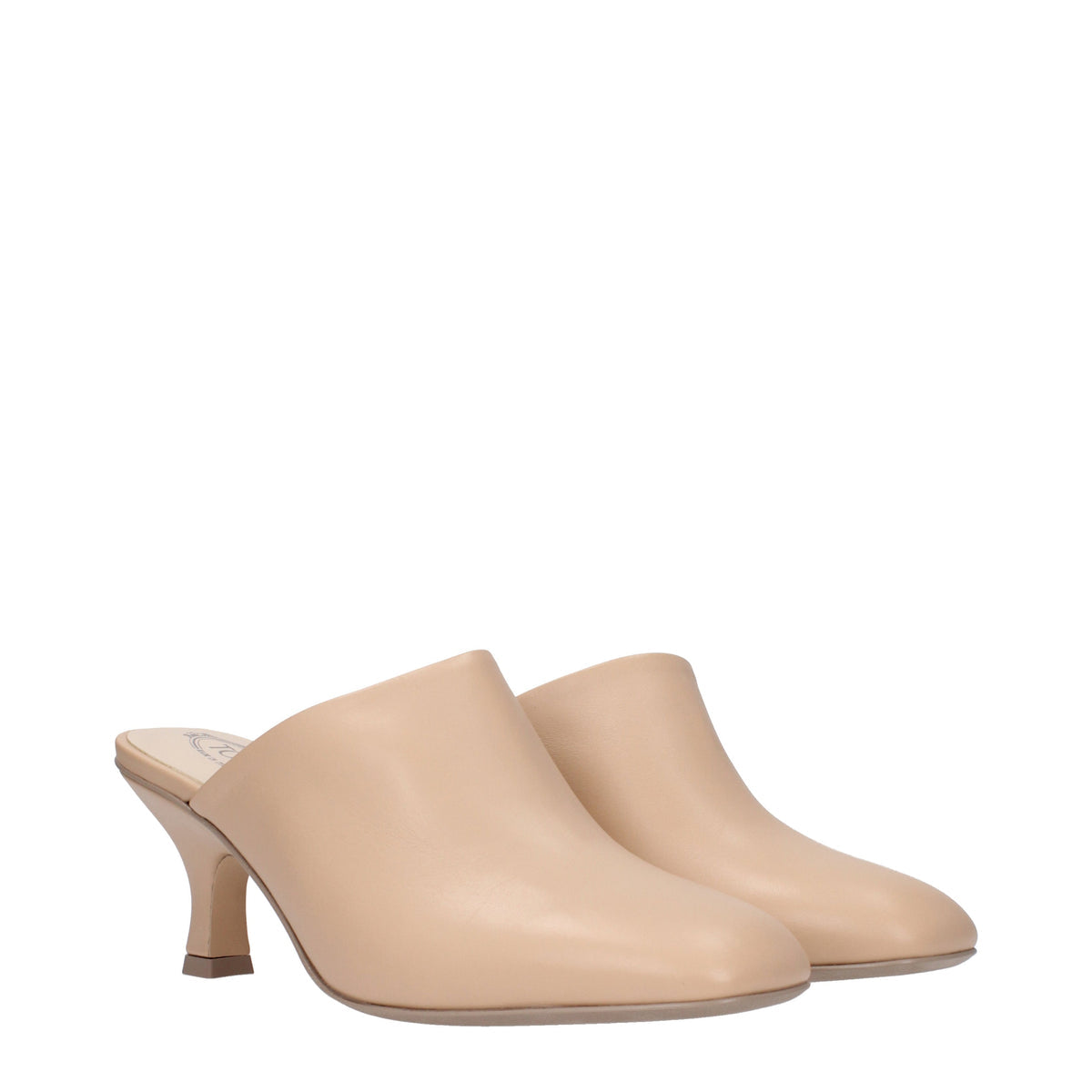 Tods トッド 'S サンダル女性革ピンク/ピンクの肉 - Image 3