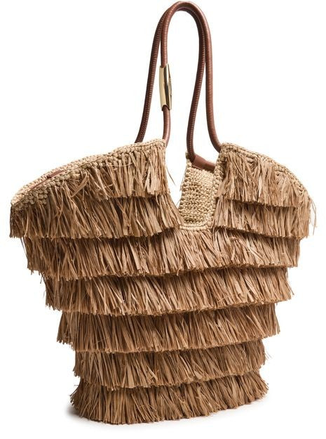 ZIMMERMANN Goldentime medium fringed tote bag - Image 3