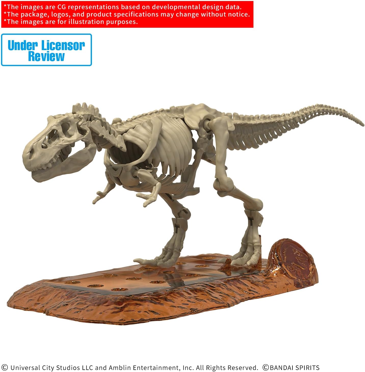 Bandai Spirits (バンダイ スピリッツ) "Jurassic World: Fallen Kingdom" Planosauolus Jurassic World T-Rex Pre-painted Plastic Model