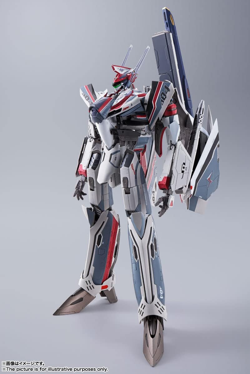 TAMASHII NATIONS DX Chogokin Movie Version Macross Delta Absolute Live!!!!!! VF-31AX Kairos Plus (Mirage Farina Genus), Approx. 10.2 inches (260 mm), ABS & Die-Cast & PVC Pre-Painted Action Figure