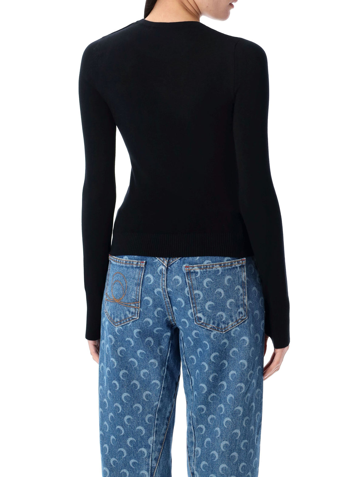 Marine マリンセールセーターブラック - Image 3