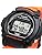 Casio W-219 Series Standard Digital Watch, Men's Chippukashi, Overseas Model, Orange W-219H-4AV, Sporty