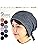 Kokoro Anti-Cancer Chemical/Medical Hat, Organic Lace Braided Pattern Care Cap [Autumn and Winter] [Made in Japan]