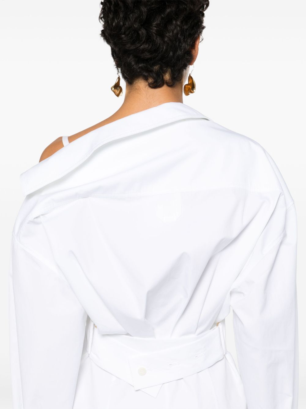 Jacquemus Jacquemus La Mini Robe Chemise Dress - Image 3