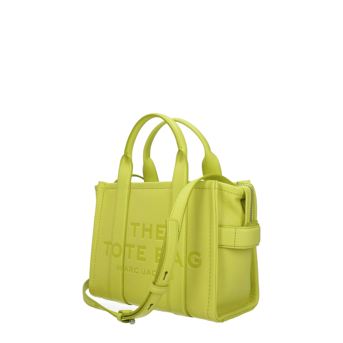 Marc マークジェイコブスハンドバッグレザーレザーグリーン/リモンセロ - Image 3