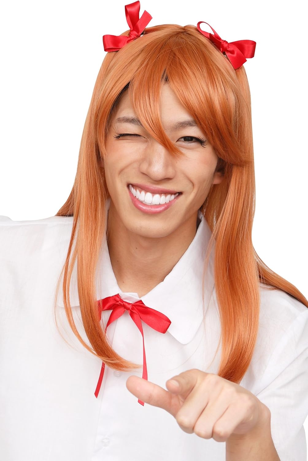 クリアストーン(Clearstone) カツランド コスプレ ハロウィン カツラ アニメロング ユニセックス ブラウン