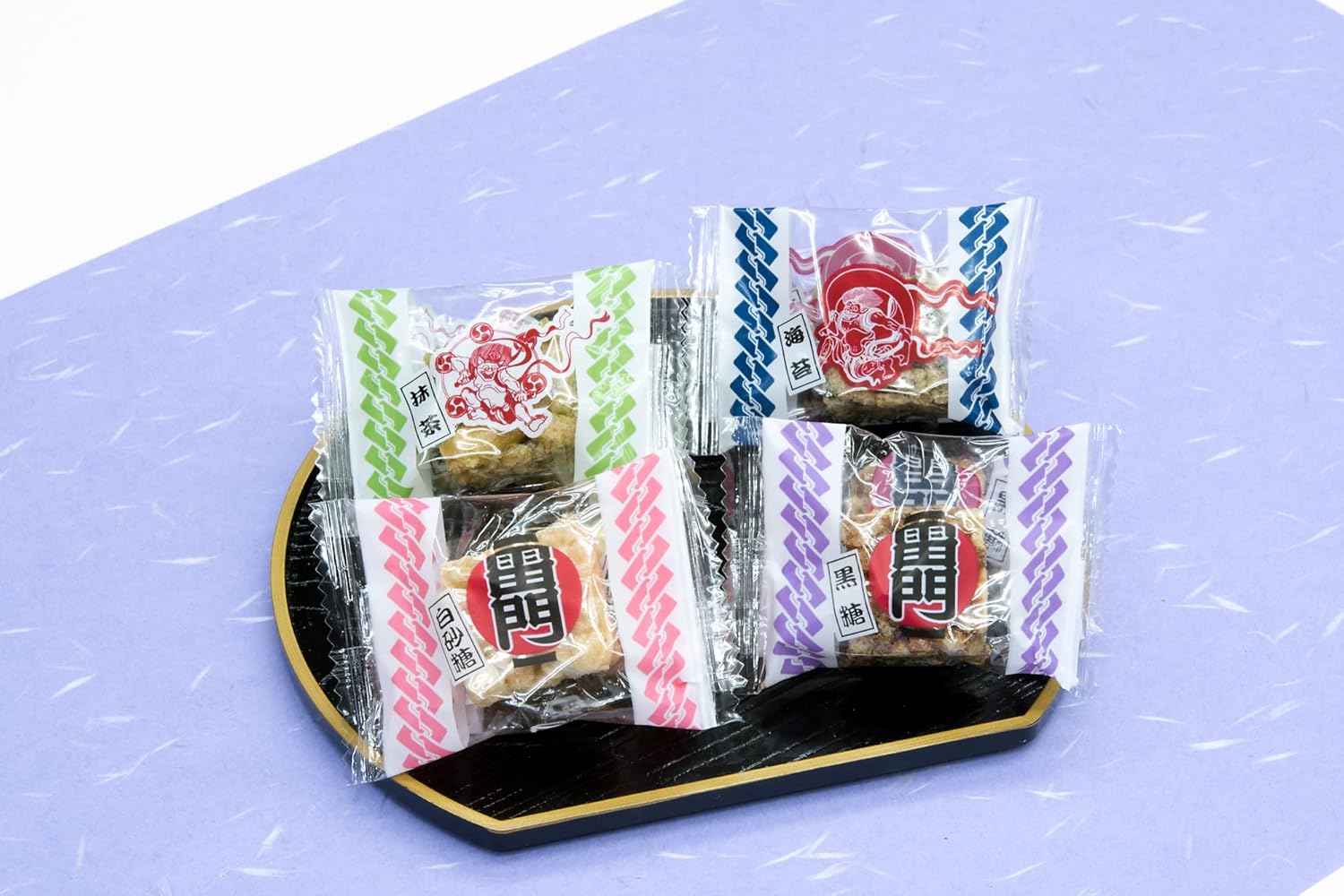 Asakusa Tokiwado Raidokoshi Honpo Ueisobe 4 Type Mix 150g x 2 Bags